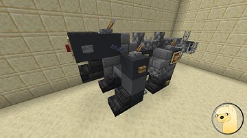 Minecraft - How To Build Transformers 2 Ravage! (Updated)