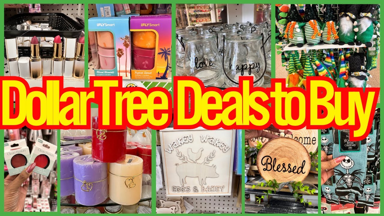 My top 20 DEALS from the DOLLAR TREE! #deals #dollartree 