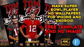 Tom Brady UHD wallpaper | iPhone & Android | #pixellab #plp #android # iphone screenshot 4