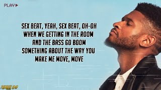 Usher - SexBeat (Lyrics) ft. Lil Jon, Ludacris chords