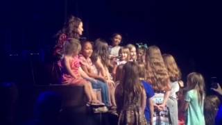 AMAZING kid steals the show at Idina Menzel concert in Dallas 7/30/17