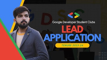 [Selected] GDSC LEAD APPLICATION 23-24 || FAST NUCES || ALI HAMZA || PAKISTAN || GOOGLE DEVELOPERS.