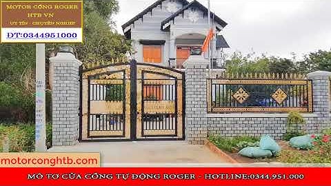 MOTOR Cổng Tự Động Cánh Tay Đòn Tau italia 650ARM 2000BI Hoạt Động Như Thế Nào?