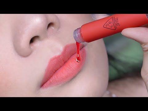 Review son 3CE Velvet Lip Tint 2017 ☑️ Giveaway | Tiny Loly