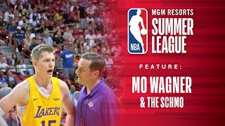 Mo Wagner is excited to meet LeBron James