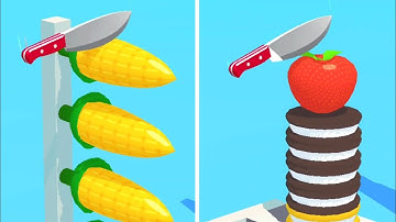 Slice It All Game! Satisfying and Relaxing ASMR Slicing Video NEW UPDATE