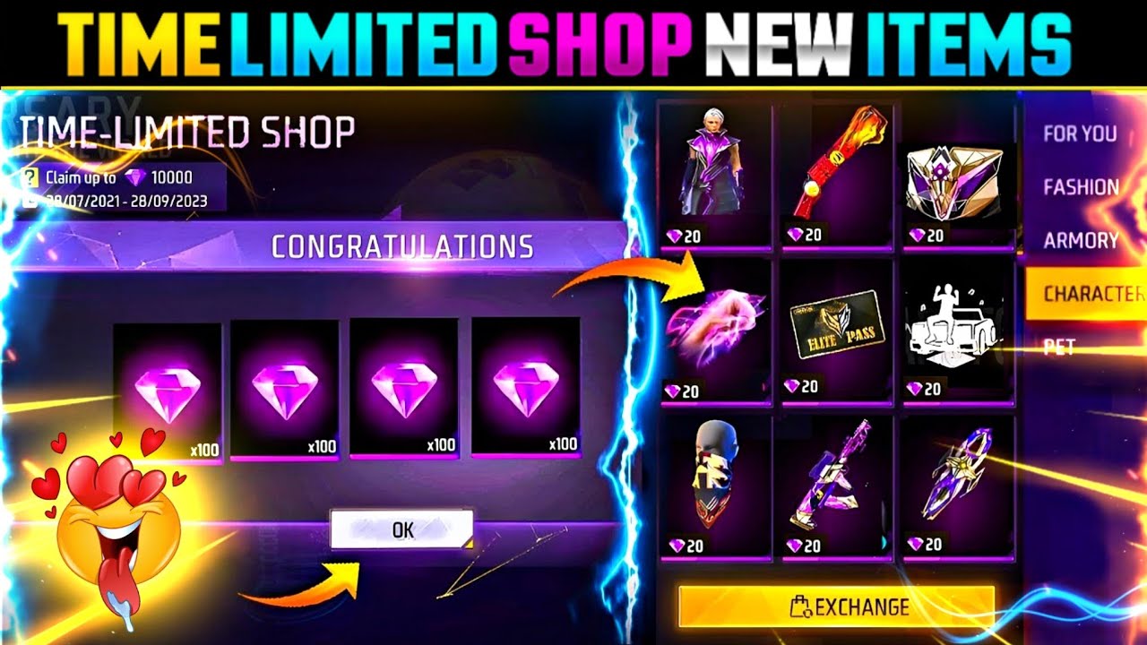 Pink Diamond Store Update😱|  Mystery Shop In Free Fire | New Event In Free Fire