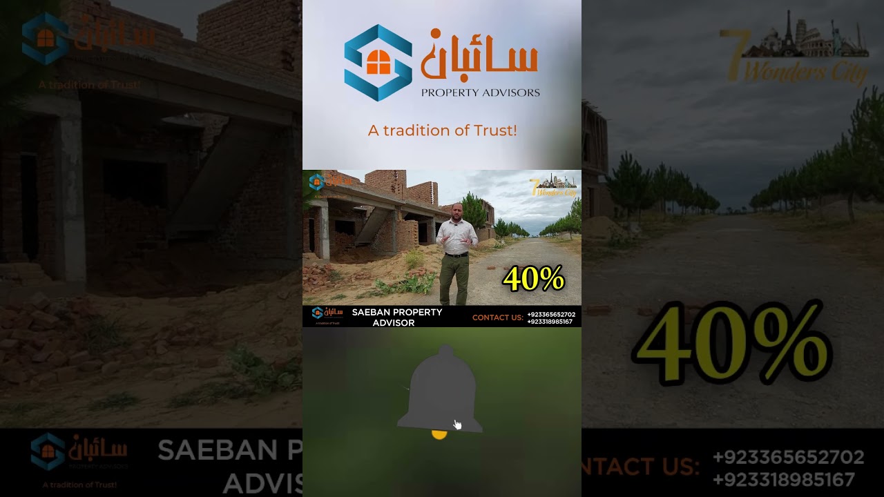 GFS 7 woundercity Islamabad | Villas Visit | Saeban Property Advisor