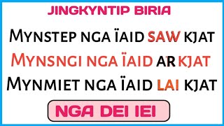 Pyniar ia ka jabieng jongphi da kine ki jingkyntip 10 Riddles questions and answer screenshot 1