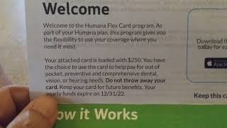 Humana Medicare Advantage  sent me $250 in benefits