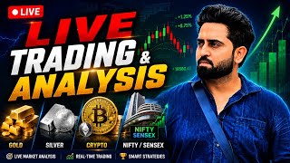 Nifty , Crypto & Gold Trading Analysis II 18th June II Lakshya Live