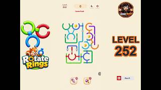 Rotate Rings Level 252 Walkthrough | Solution & Gameplay