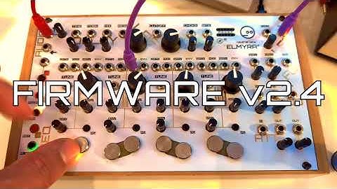 Neutral Labs Elmyra 2 firmware v2.4 preview