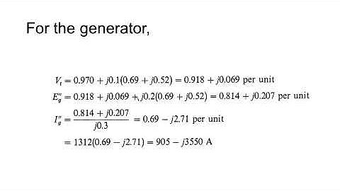 Short Circuit Analysis (Power System)