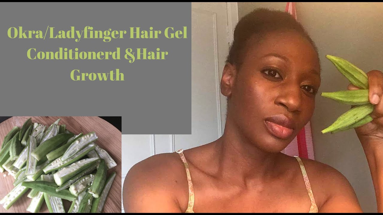 DIY Natural Okra/Ladyfinger Hair Conditioner For stronger Hair Growth