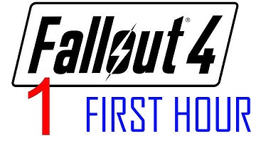 FALLOUT 4 Walkthrough part 1 PS4 Gameplay Let
