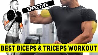 Great 13 Biceps and Triceps Exercises - Gym Workout Motivation
