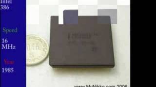 History of Intel cpus