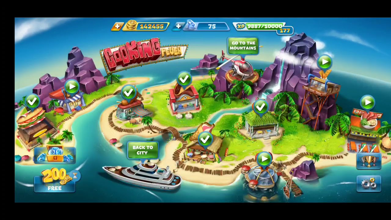 Cooking Fever Day 687 Ice Cream Bar - YouTube