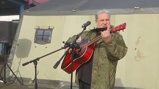 Russian peacekeepers in Nagorno-Karabakh enjoy musical show | AFP