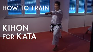 KIHON training for KATA - karate basic training - TEAM KI