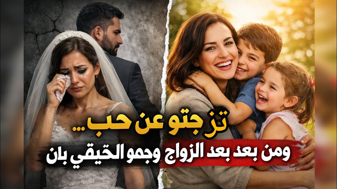 تزوجتو عن حب… ومن بعد الزواج وجهو الحقيقي والنرجيسية ديالو بانت ولكن ...