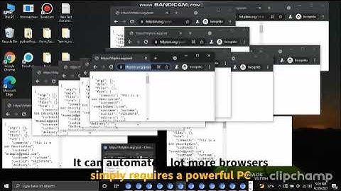 Web Automation BOT preview