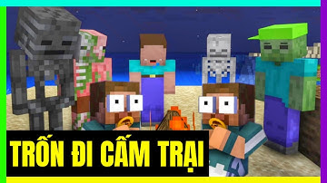 [ Lớp Học Quái Vật ] TRỐN THẦY ĐI CẮM TRẠI VÀ CÁI KẾT  | Minecraft Animation