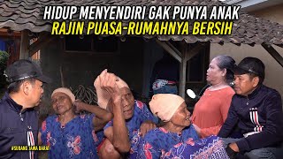 MAK ASMINAH USIA 90 TH-HIDUP MENYENDIRI GAK PUNYA ANAK-RAJIN PUASA RUMAHNYA BERSIH