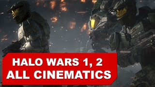 Halo Wars 1, 2 All Cutscenes Game Movie (Halo Wars/Halo Wars 2 All Cinematics)