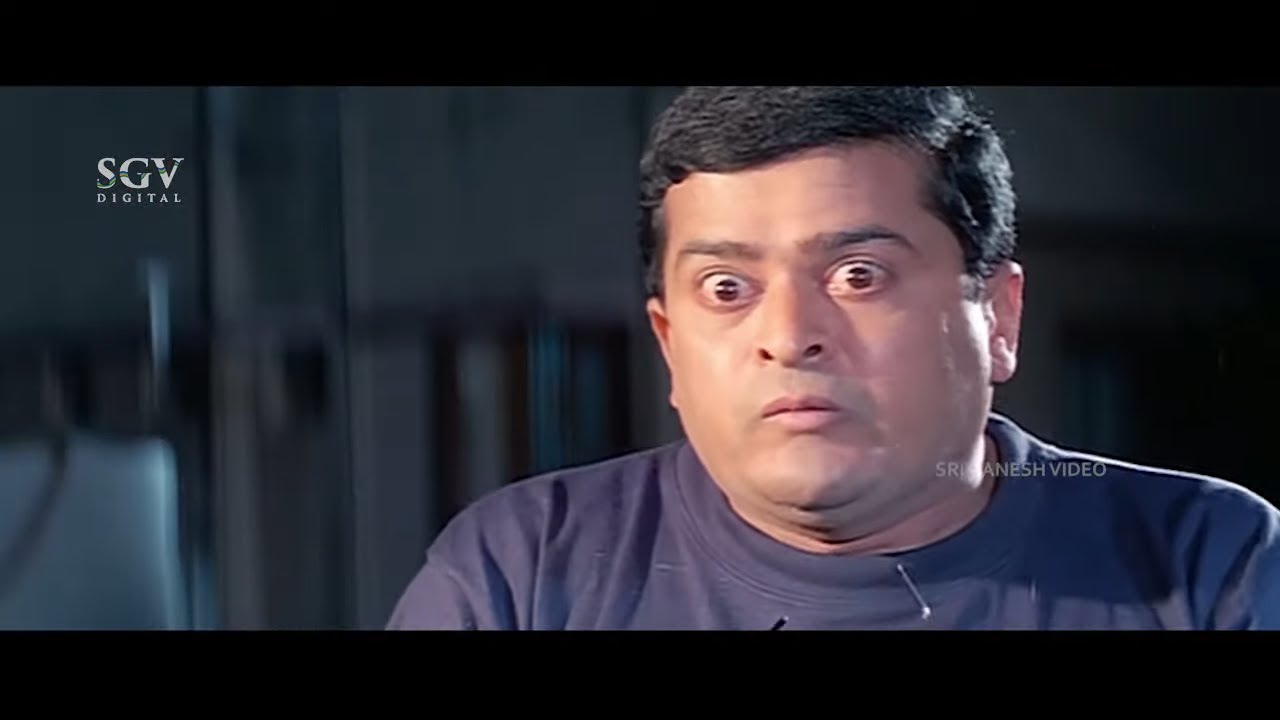 Mandya Ramesh Secretly Helps Crush Comedy Scenes Colors Kannada Movie