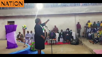 Trans Nzoia Woman Rep Janet Nangabo hits at CS Matiang'i