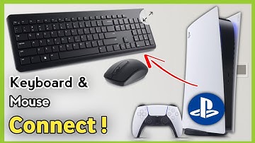 PS5 : How to connect Mouse & Keyboard - ( Easy )