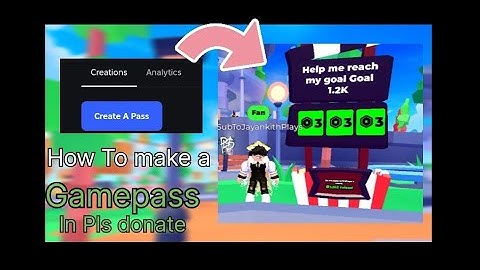 How To Create a Gamepass In Pls Donate | Easy roblox guide #roblox #video #fyp #tutorial #plsdonate 