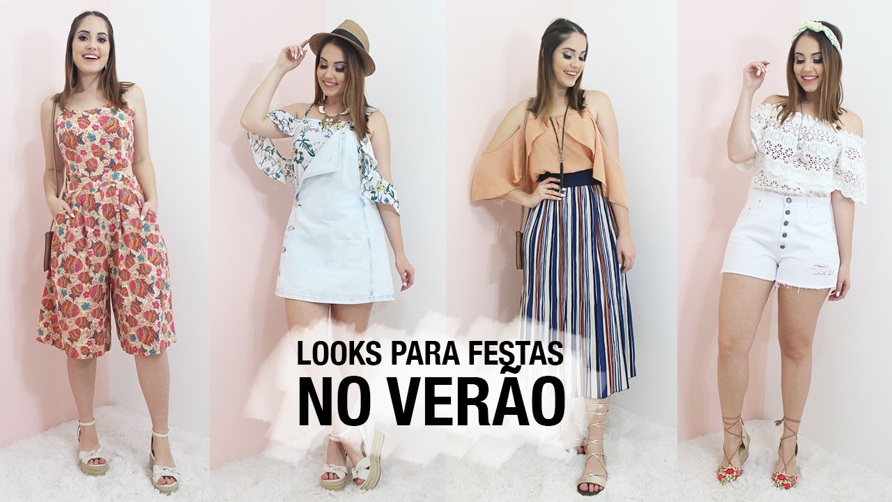 roupas para ir em um luau