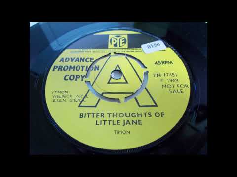 Timon — Timon – Bitter Thoughts Of Little Jane   -  UK Psych