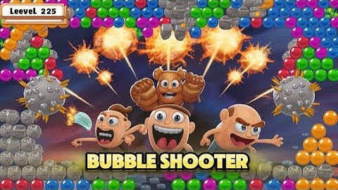 Bubble Shooter level 225!! #games #gaming #gameplay #shootbubble