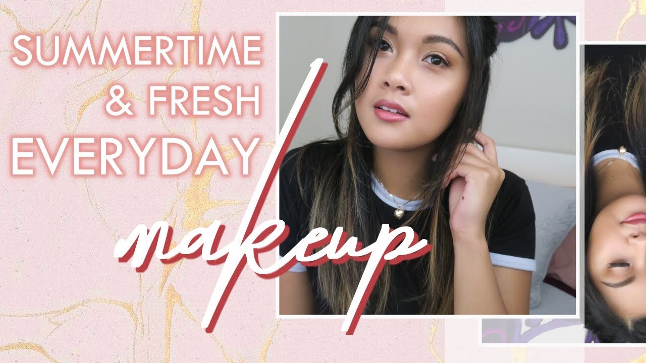EASY SUBTLE EVERYDAY LOOK USING CONTOUR & HIGHLIGHT PALETTES | Carmela Alexandra