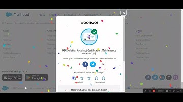 B2C Solution Architect Certification Maintenance (Winter 