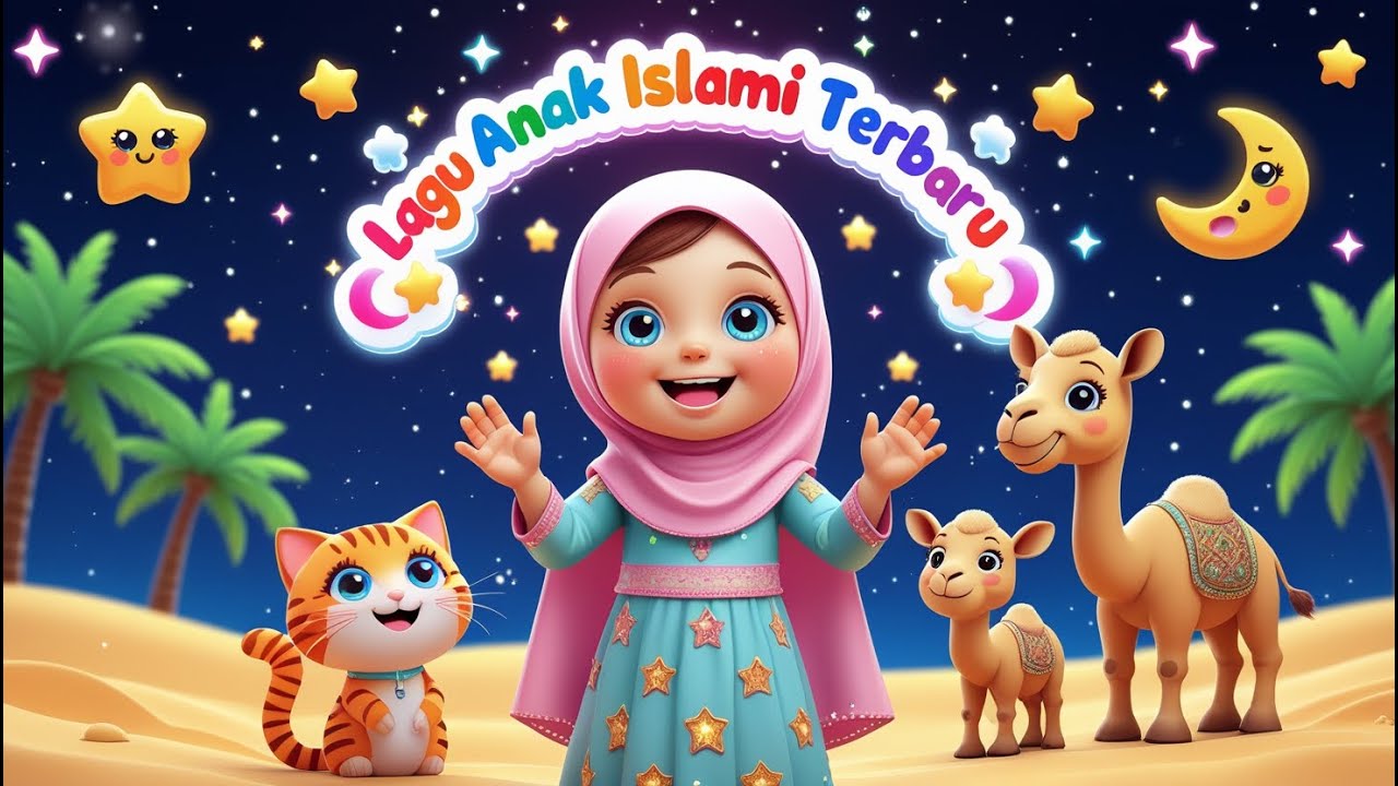 Lagu Anak Islami - Hasbi Rabbi Jallallah, Allahul Kahfi, Sholawat JIbril, dan Sholawat Anak Lainnya