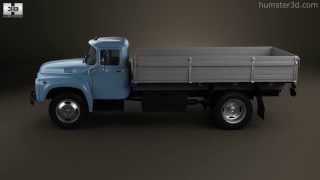 ZIL 130 Flatbed Truck 1964 3D model by 3DModels.org