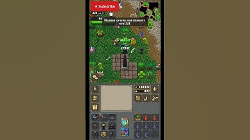 TibiaME - LVL UP 228 Double XP WIZ Jararaca W1 #tibiawolrd #games #gameplay #tibia #rpg #mmorpg