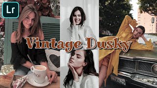 Vintage Dusky | Free Preset | Lightroom Tutorial #Lightroo. screenshot 5