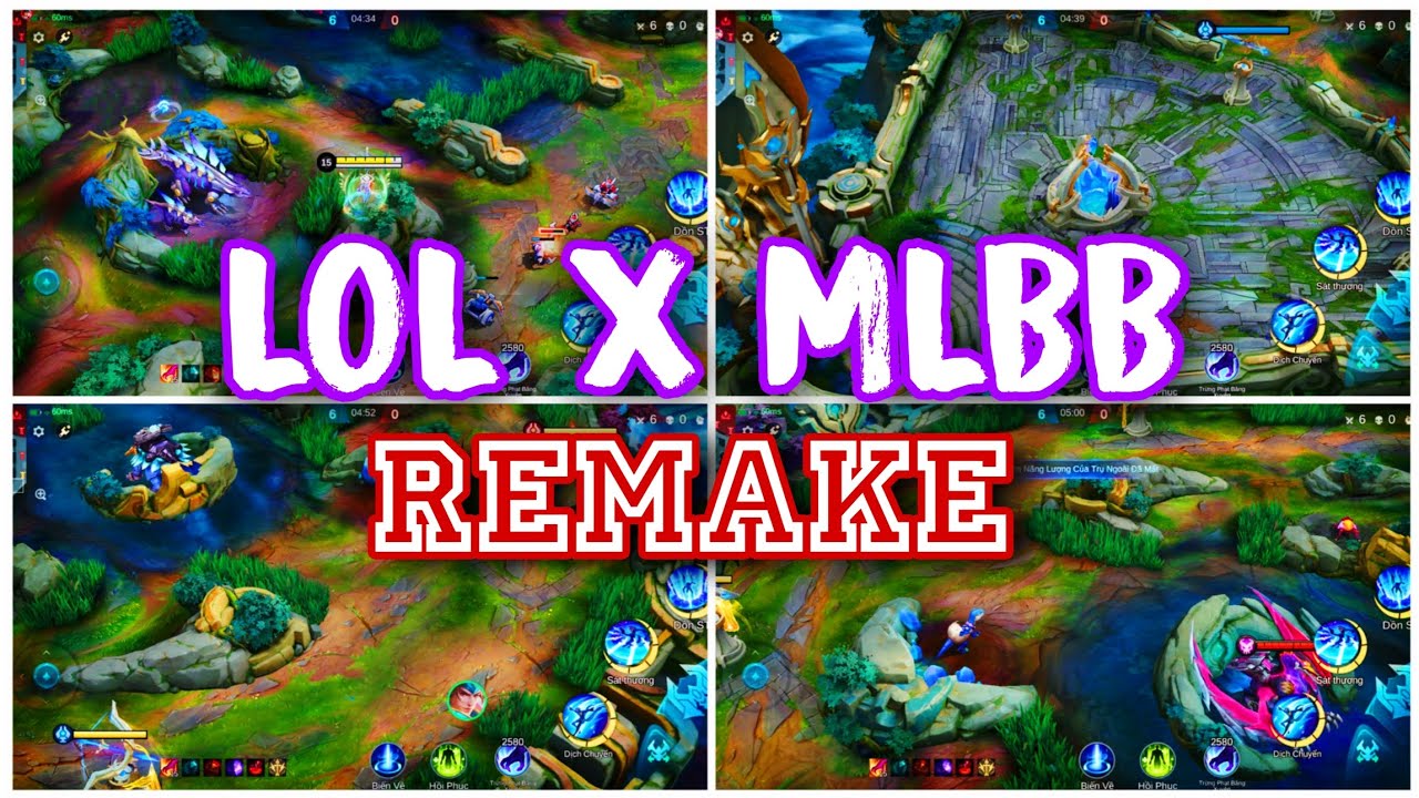 [MLBB FT] MAP: LOL X DAO LINH THIEN (REMAKE) | MAP GRAPHICS HIGH ULTRA ...