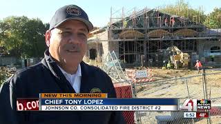 New fire stations under construction in Consolidated Fire District No. 2, Shawnee and KCMO