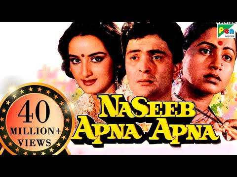 Naseeb Apna Apna | Full Hindi Movie | Rishi Kapoor, Farah Naaz, Amrish Puri, Raadhika