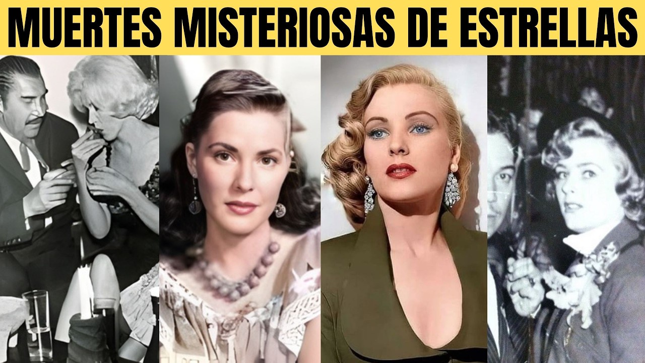 12 Muertes Misteriosas y Tragedias de Actrices Mexicanas Que Siguen Sin Explicación