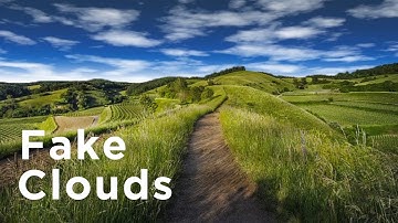 Fake Clouds Timelapse Using Fractal Noise | After Effects Tutorial