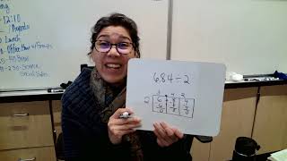 Dividing decimals by a Whole Number using the Box Method
