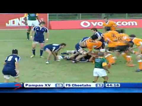 Pampas XV vs Free State Cheetahs 41-34 - Vodacom C...